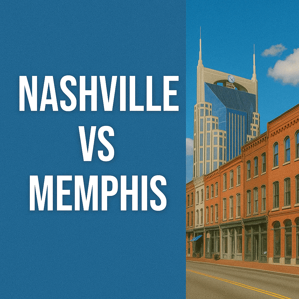 Nashville vs Memphis: Which is Safer and a Better Place to Live?
